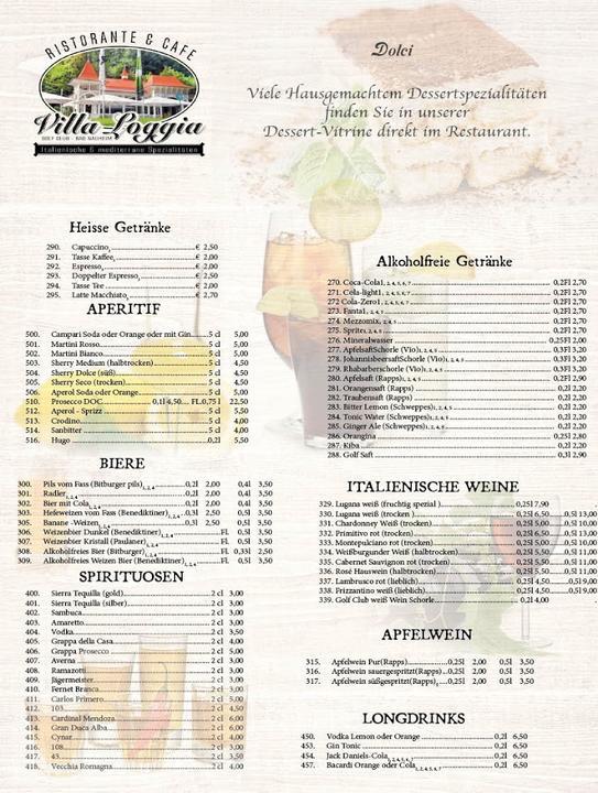 Ristorante Villa Loggia Bad Nauheim